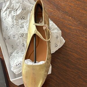 Dolce Vita Gold Flats